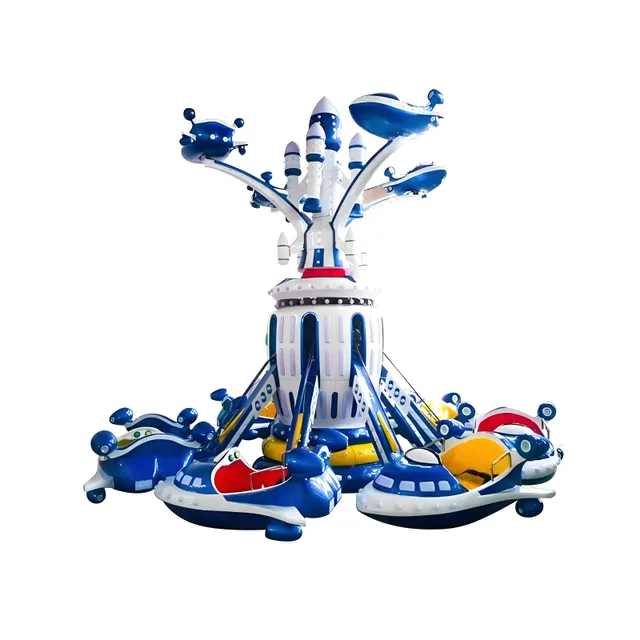 Double-Deck Self-Controlled Airplane Ride